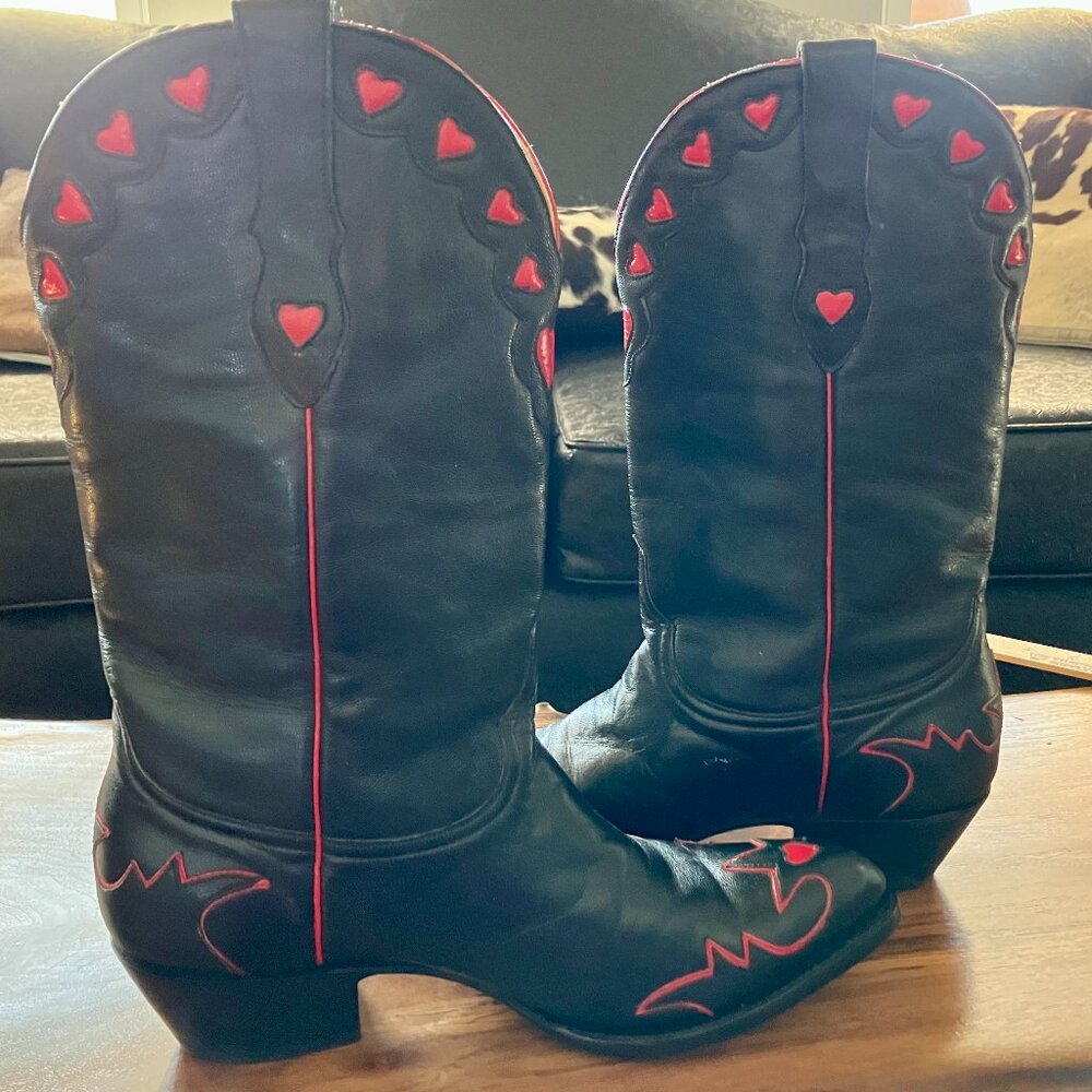 OLD GRINGO Vintage Heart Cowboy Western Boots 9
